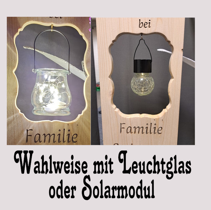 Holzaufsteller Holzschild, Leuchtturm Willkommen
