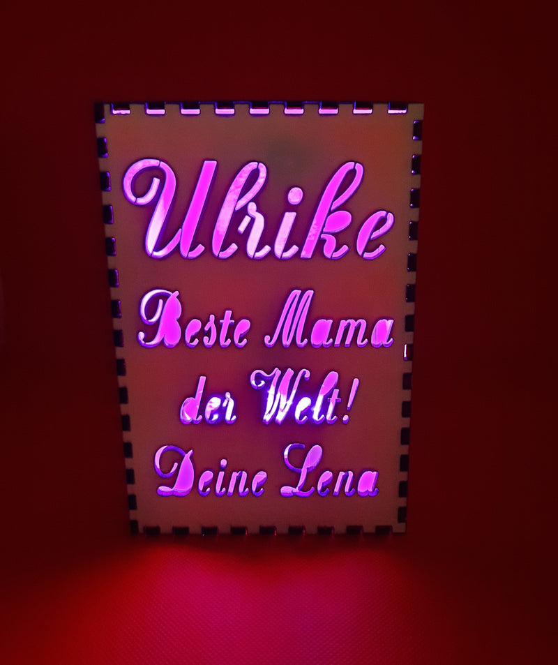 Deko Windlicht "Beste Mamma der Welt"