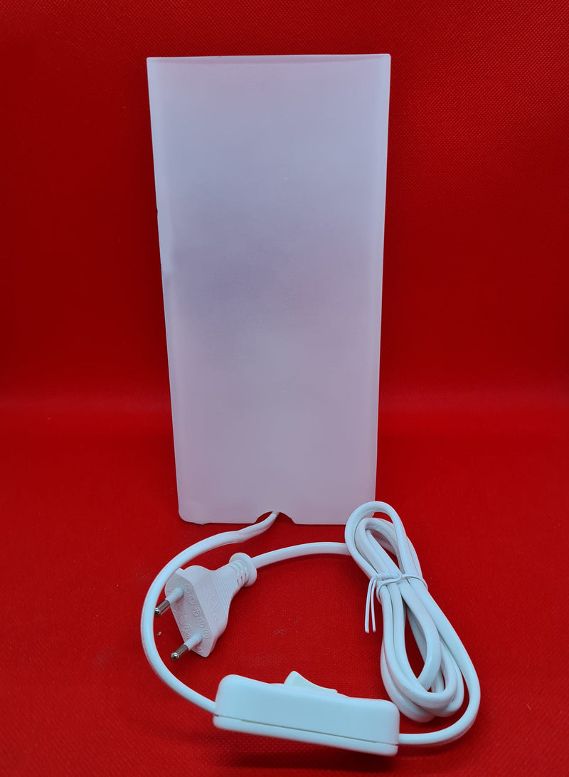 Personalisierte Frost Echt Glas Lampe Tauben