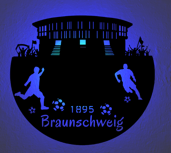 Fußball Deko Led Lampe Braunschweig