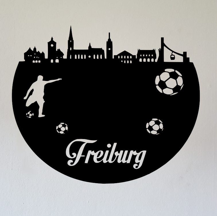 Fußball Deko Led Lampe Freiburg