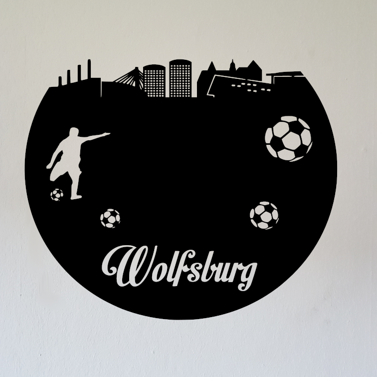 Fußball Led Lampe Wolfsburg