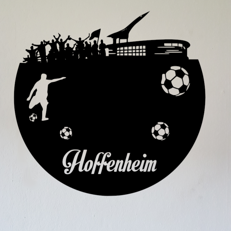 Fußball Deko Led Lampe Hoffenheim