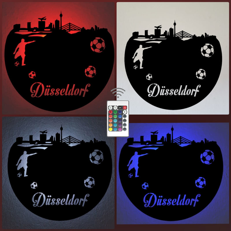 Fußball Deko Led Lampe Düsseldorf