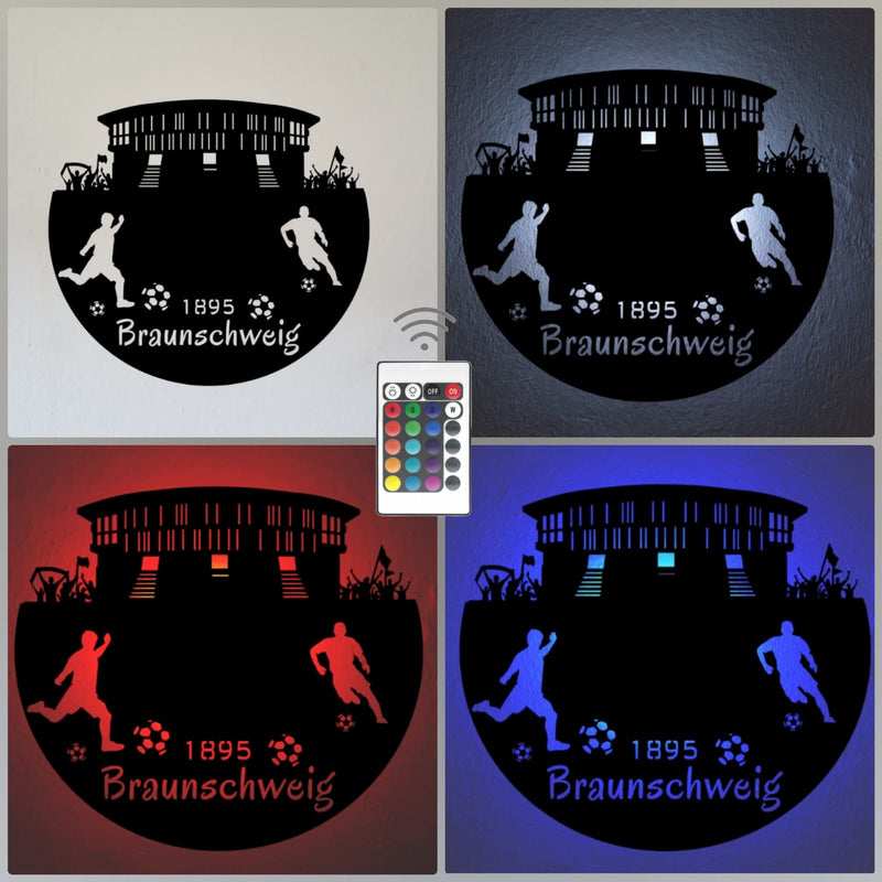 Fußball Deko Led Lampe Braunschweig