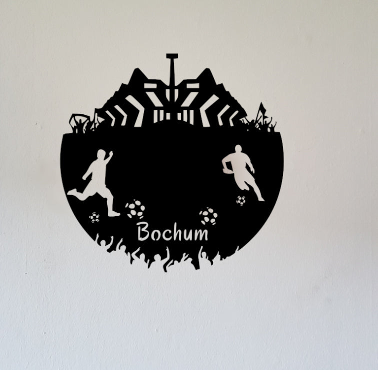 Fußball Deko Led Lampe Bochum