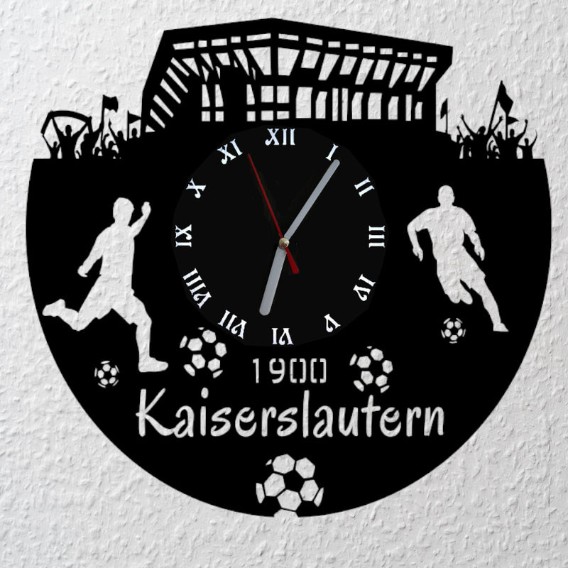 Fußball Fan LED Wanduhr "Kaiserslautern"