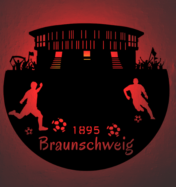 Fußball Deko Led Lampe Braunschweig