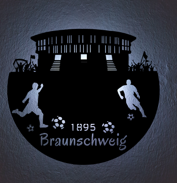 Fußball Deko Led Lampe Braunschweig