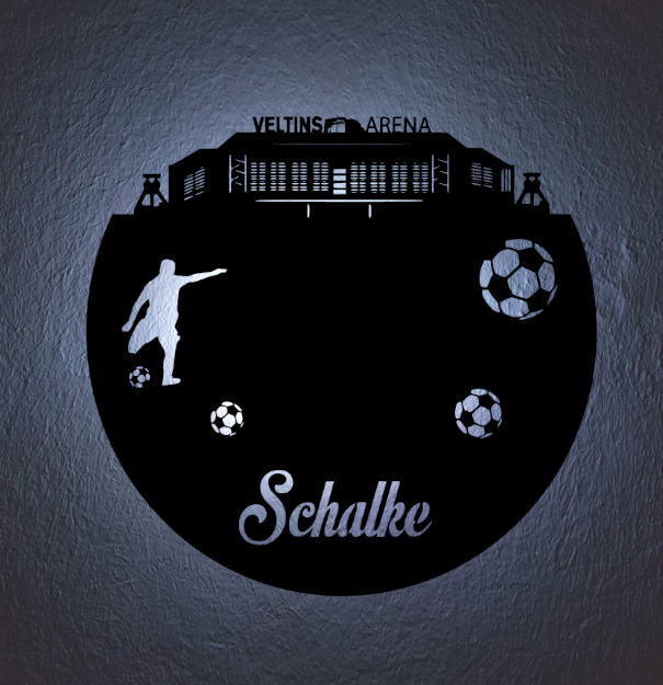 Fußball Led Lampe Schalke