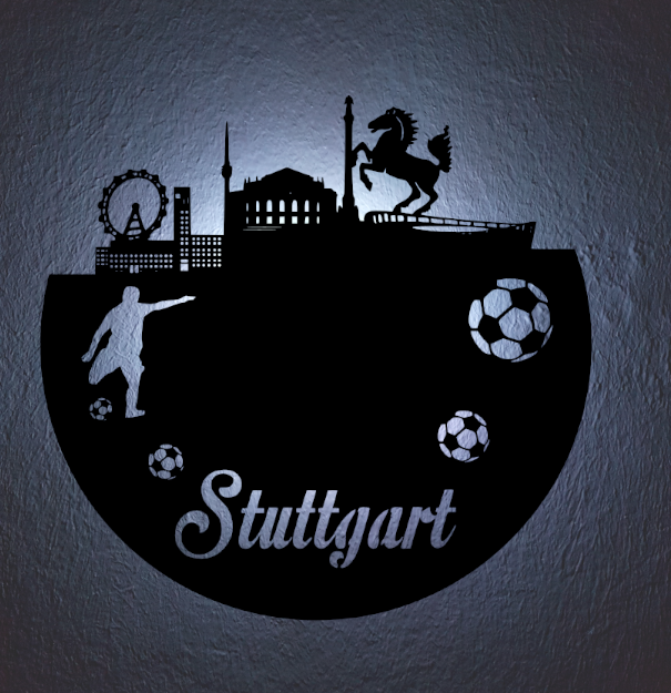 Fußball Led Lampe Stuttgart